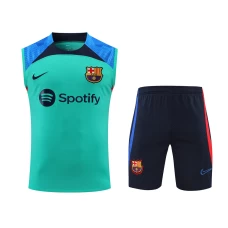 FC Barcelona Men Singlet Sleeveless Football Kit 2023