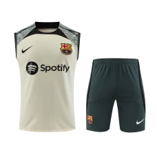FC Barcelona Men Singlet Sleeveless Football Training Kit 2024