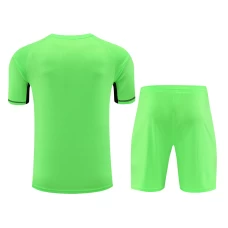 FC Bayern Munchen Men Goalkeeper Short Sleeves Football Kit Green 2024