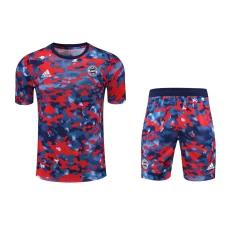 FC Bayern Munchen Men Short Sleeves Football Training Kit Camouflage
