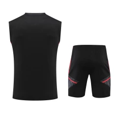 FC Bayern Munchen Men Vest Sleeveless Football Kit Black
