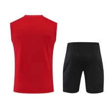 FC Bayern Munchen Men Vest Sleeveless Football Training Kit 2023