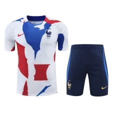France National Football Team Men Short Sleeves Football Kit