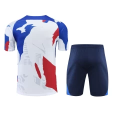 France National Football Team Men Short Sleeves Football Kit