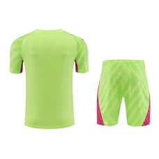 Manchester City FC Men Goalkeeper Short Sleeves Football Kit Green