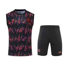 Manchester United FC Men Vest Sleeveless Football Training Kit