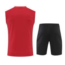 Manchester United FC Men Vest Sleeveless Football Training Kit 2024