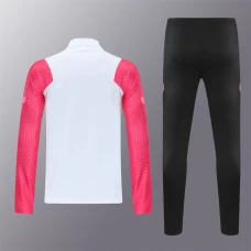 Paris Saint Germain FC Men Long Sleeves Half Zip Football Kit
