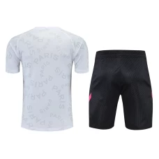 Paris Saint Germain FC Men Short Sleeve Football Kit With Zipper Pocket 2024
