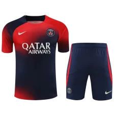 Paris Saint Germain FC Men Short Sleeve Football Training Kit 2024