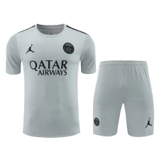 Paris Saint Germain FC Men Short Sleeves Football Kit White 2024