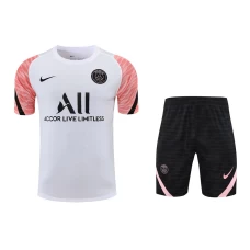 Paris Saint Germain FC Men Short Sleeves Football Kit With Zipper Pocket