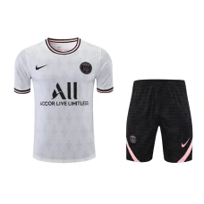 Paris Saint Germain FC Men Short Sleeves Football Kit With Zipper Pocket 2024