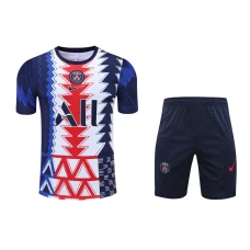 Paris Saint Germain FC Men Short Sleeves Football Training Kit 2024
