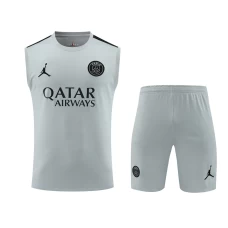 Paris Saint Germain FC Men Vest Sleeveless Football Kit White 2024