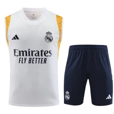 Real Madrid CF Men Vest Sleeveless Football Kit