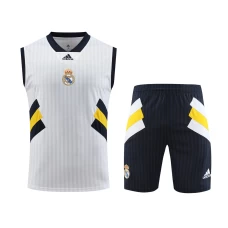 Real Madrid CF Men Vest Sleeveless Football Training Kit 2024