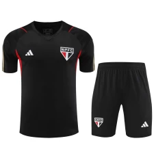 São Paulo Futebol Clube Men Short Sleeves Football Kit Black 2024