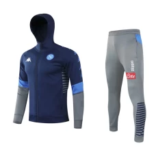 SSC Napoli Men Long Sleeves Jacket Coat Football Kit