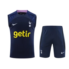 Tottenham Hotspur FC Men Vest Sleeveless Football Kit Dark Blue 2024